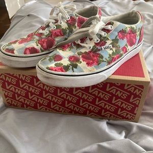 Garden floral women’s Vans